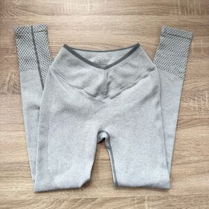 Joja Level Up V-Waist 7/8 Leggings Gray XS